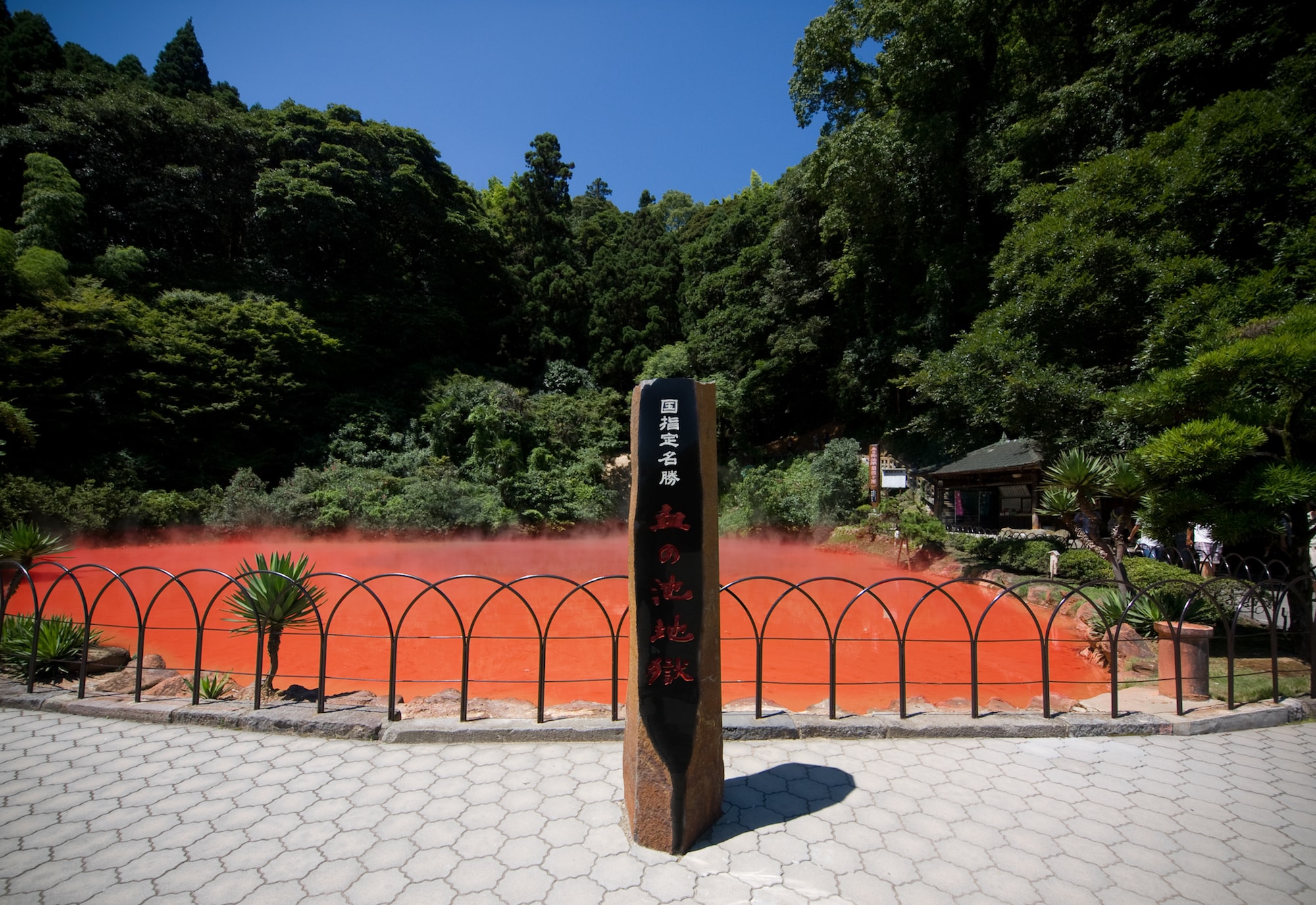 別府血の池地獄 国名勝指定 日本最古の天然地獄